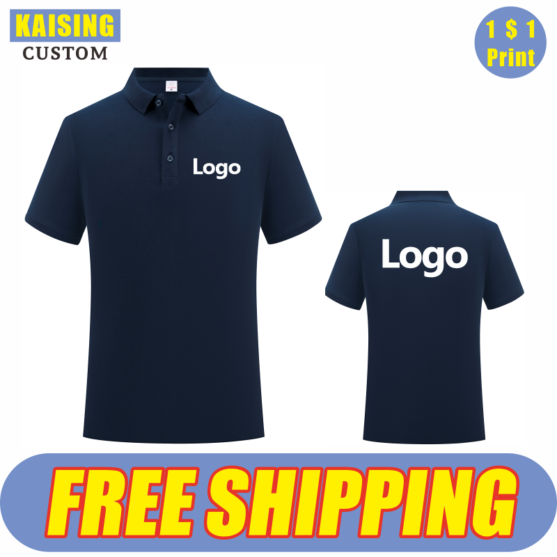 Embroidery Cotton Shirt - KAISING Polo en pur coton de