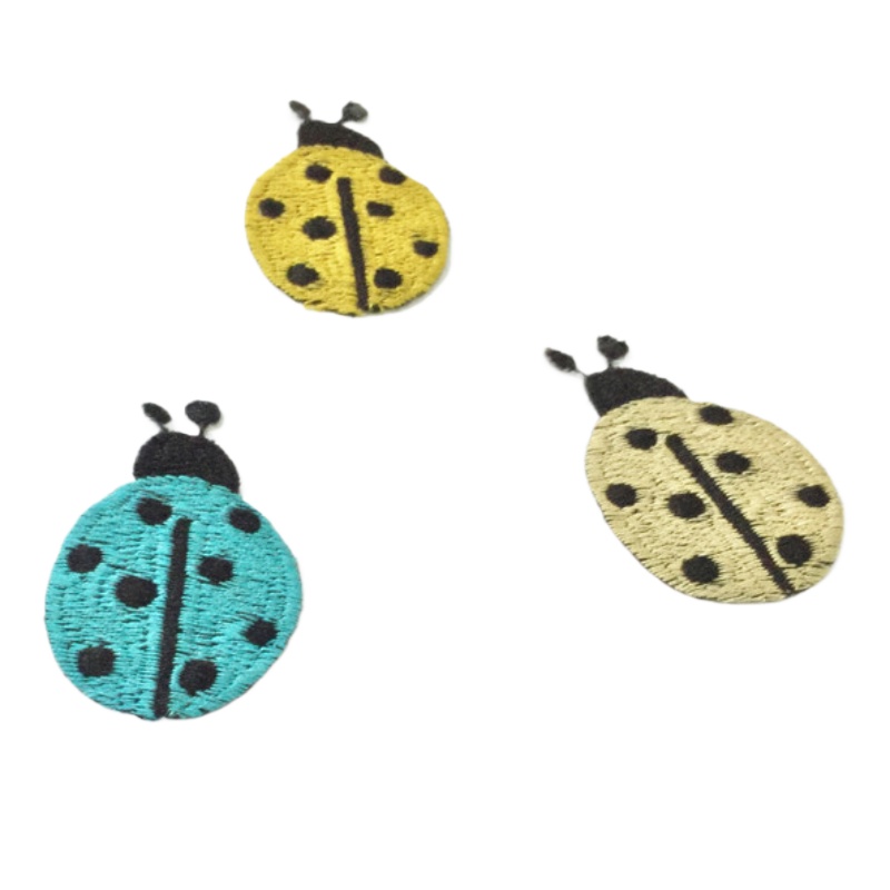 Embroidery Lady Bug - Patch Brodé Créatif à Coudre, 49