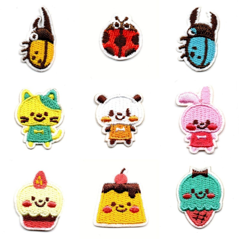 Embroidery Lady Bug - Patch brodé à coller sur Anime,