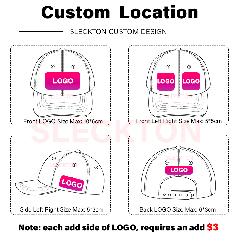 SLECKTON Casquette de baseball - Embroidery Design Logo avis et prix