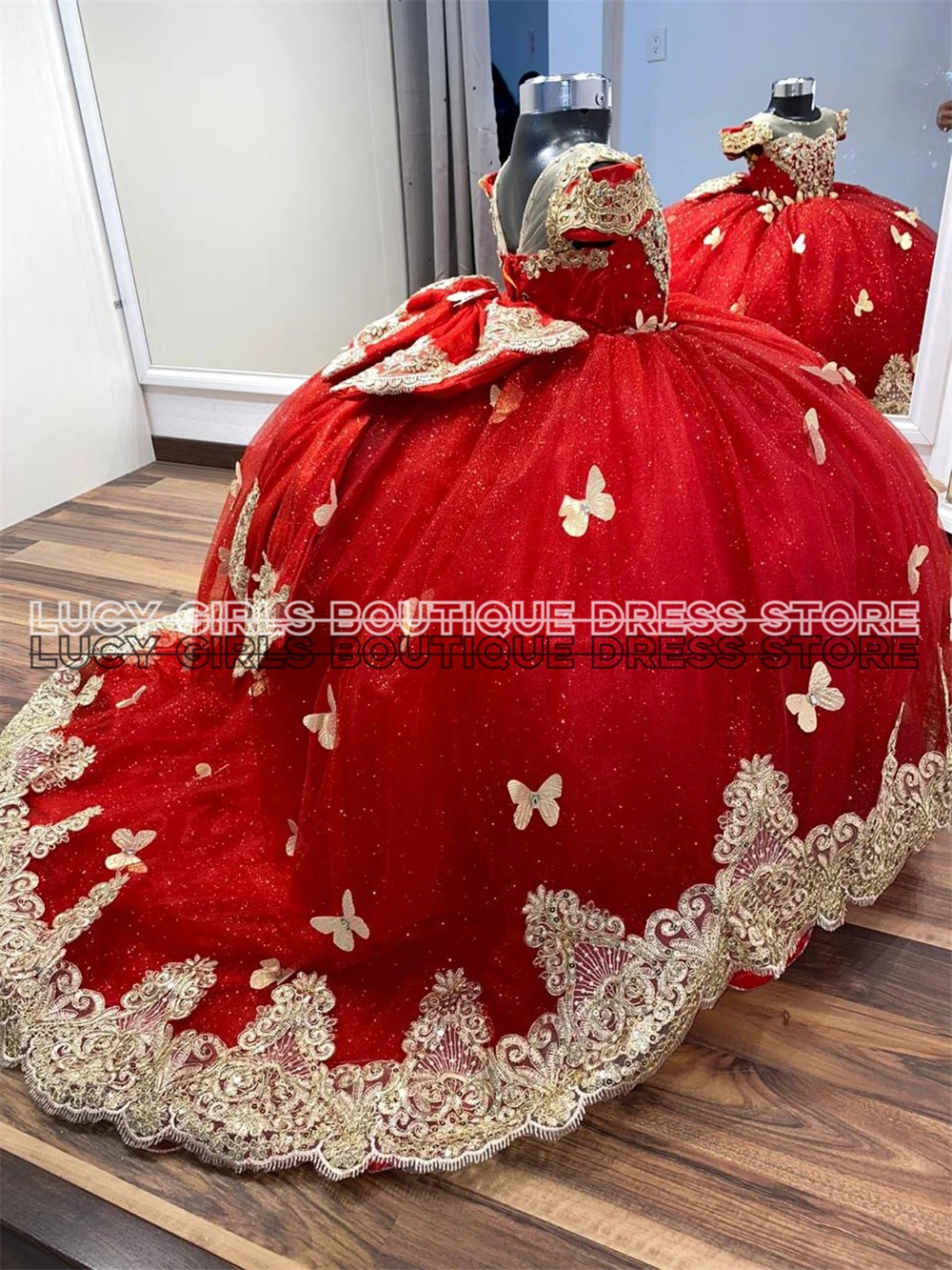 Robe de demoiselle d'honneur e - Embroidery Yellow Dress avis et prix