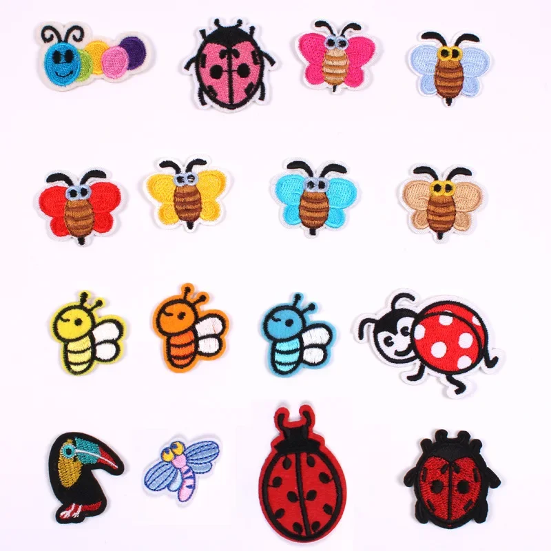 100 pcs/Lot petit Patch de bro - Embroidery Lady Bug avis et prix