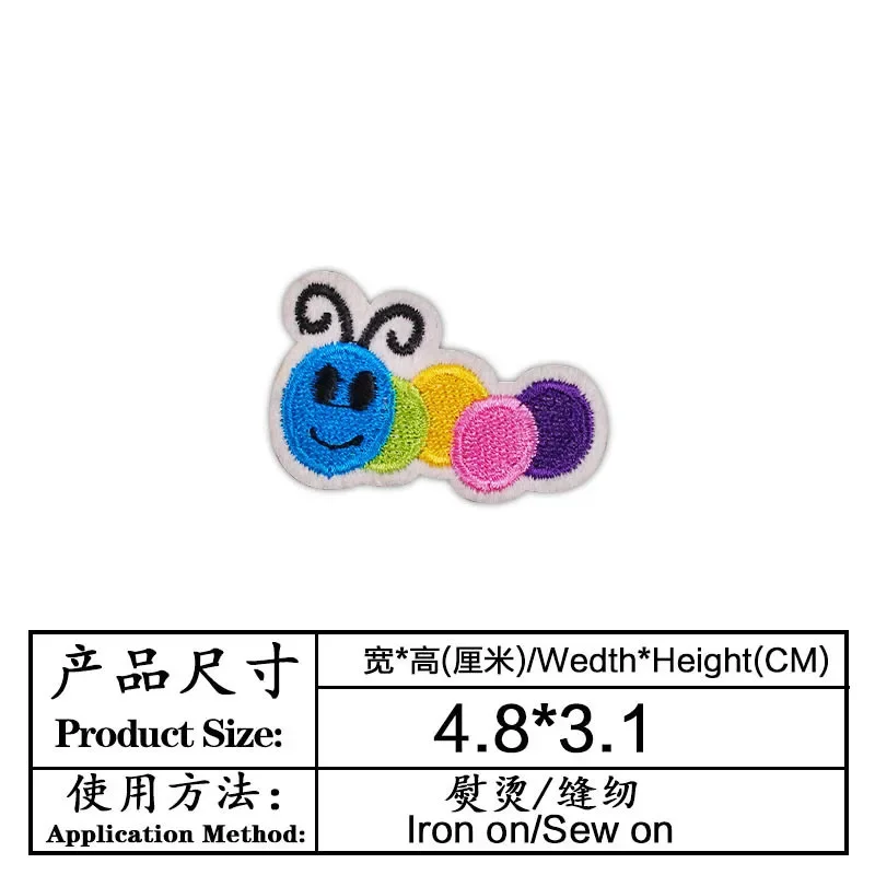 100 pcs/Lot petit Patch de bro - Embroidery Lady Bug avis et prix