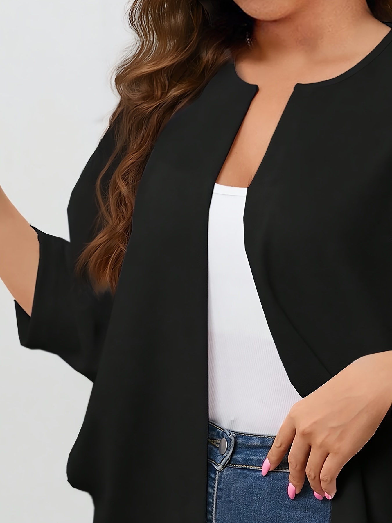 Cardigan ouvert sur le devant  - Embroidery Online avis et prix