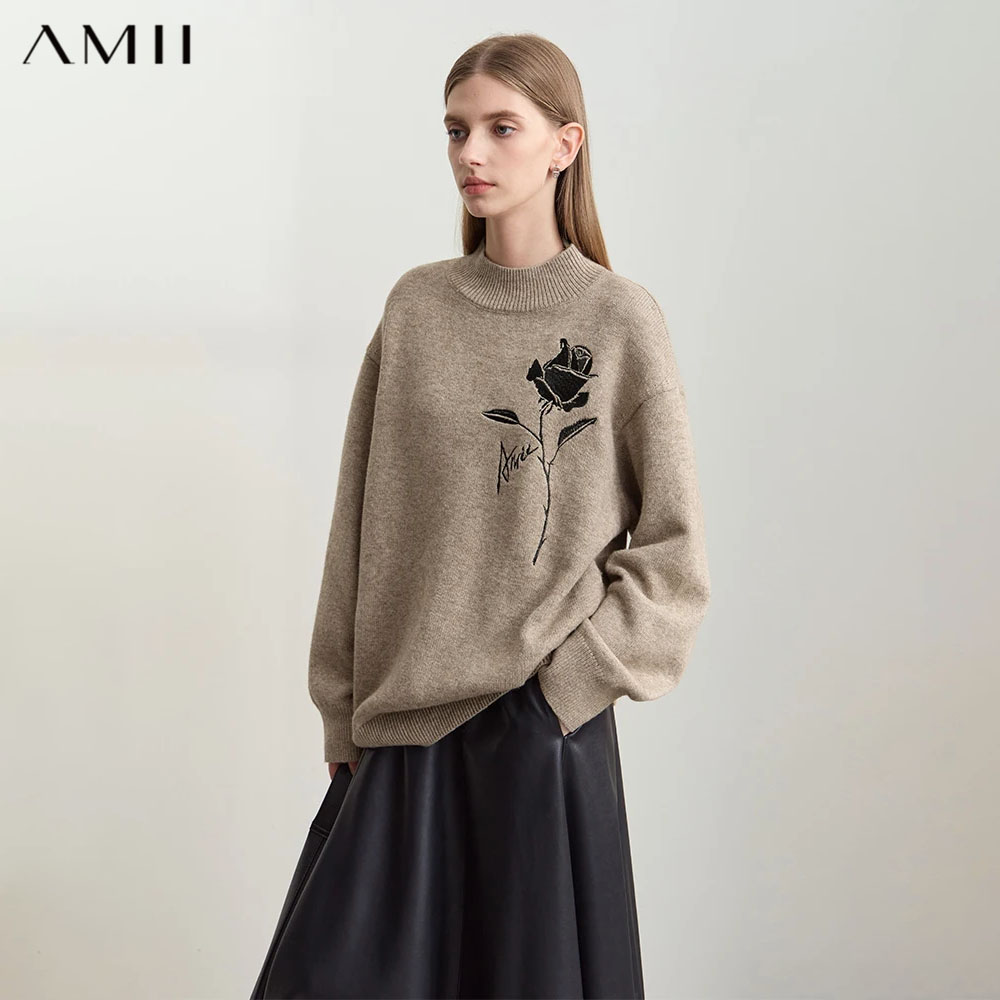 Pulls Amii pour l'automne-hive - Embroidery Rose avis et prix